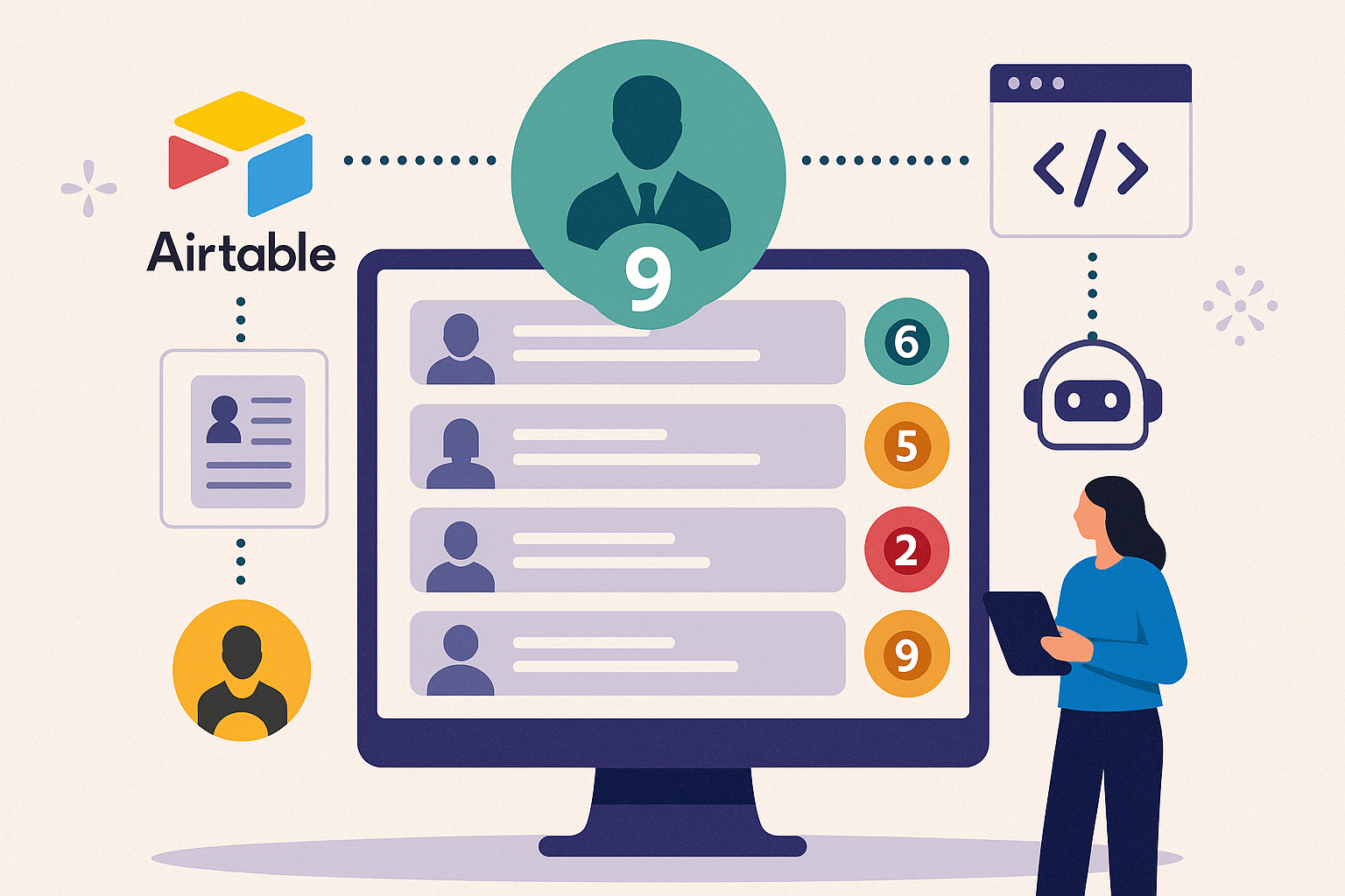 AI Lead Scoring with Make & Airtable