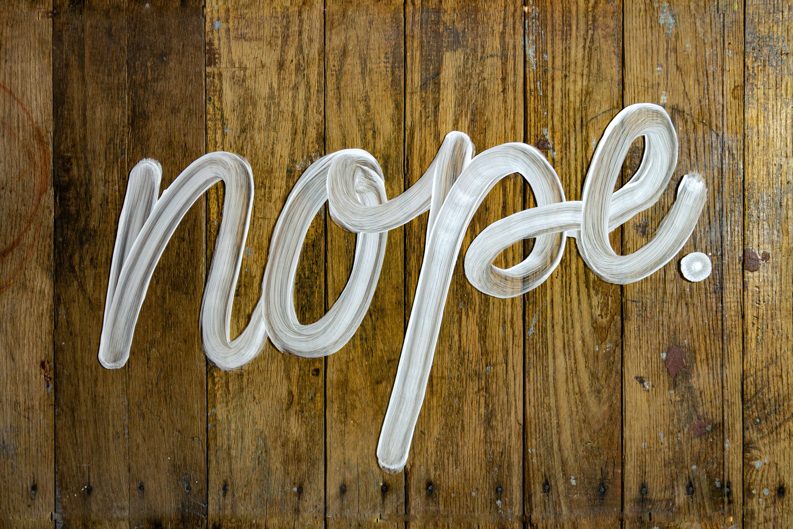 Why You Need a Clear “No” Strategy